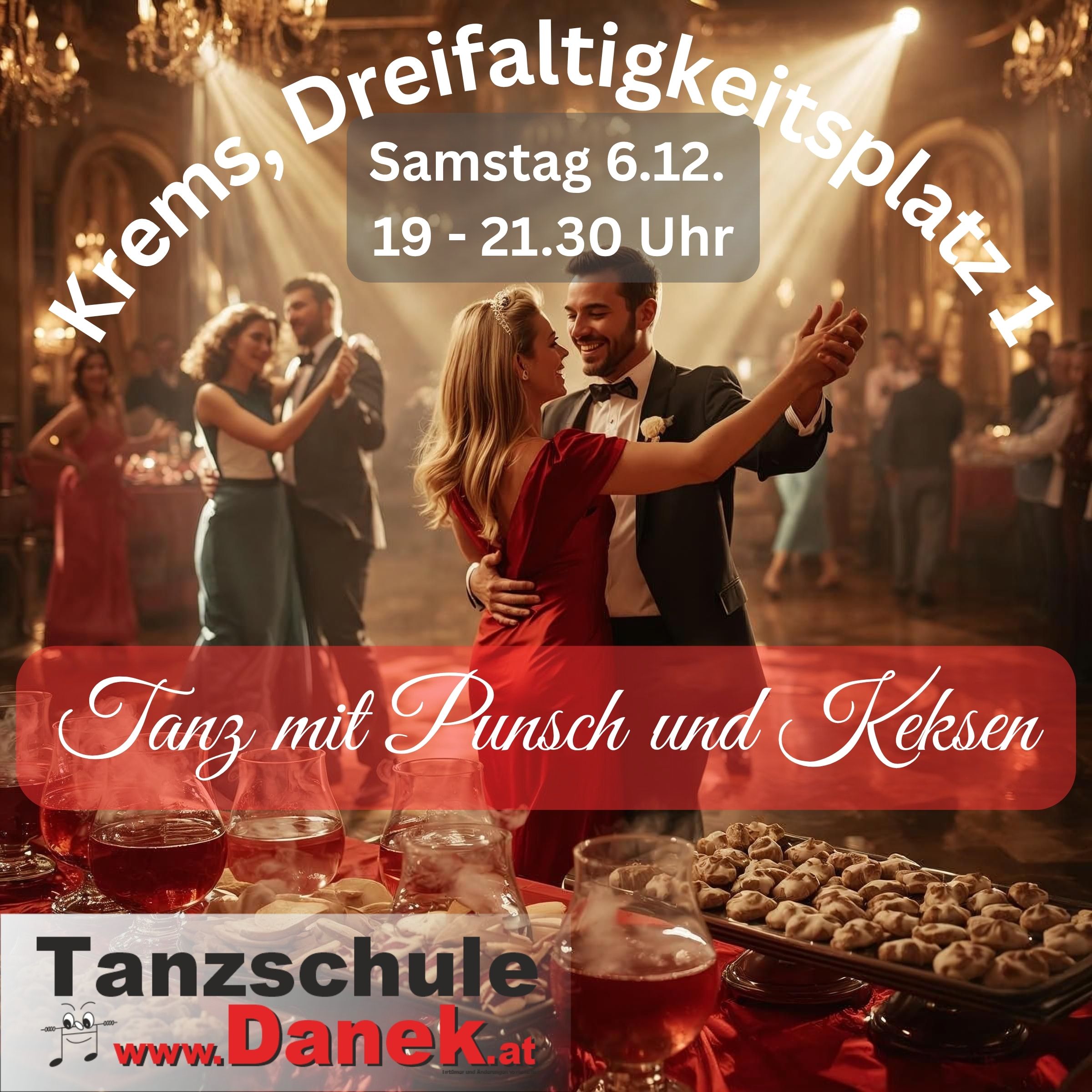 Tanz mit Punsch und Keksen